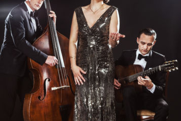 Das international besetzte Trio von „The LaRossa`s“ lässt die 20er und 30er Jahre aufleben.
