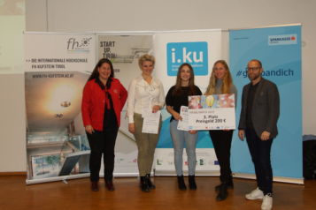 Elisabeth de Roo, MA erzielt Platz 3 und freut sich über das positive Feedback und das Ausleben ihrer Leidenschaft in der Geschäftsidee.