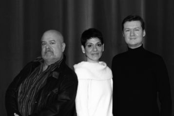Auf dem Bild v.l.n.r.: George Humphrey, Indira Singh und Christoph Declara.