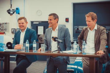 Auf dem Bild v.l.n.r.: Fritz Unterberger, Gerald Unterberger und Dieter Unterberger.