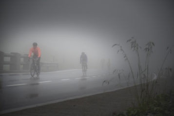 Nebel, Regen und Kälte galt es in Kauf zu nehmen. 