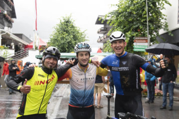 Das Siegertrio (v.l.n.r.): Mathias Nothegger, Patrick Schuler und Ben Witt. 