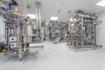 Als Generalplaner setzte SPIEGLTEC eine High-Tech-Produktionsanlage für Plasmide um.