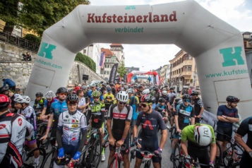 Mit knapp 900 Radsportlern stellten sich so viele wie noch nie der Herausforderung „Kufsteinerland Radmarathon“. 