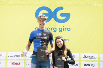 Christina Sautner (AUT) und Michael Spögler (ITA) absolvierten den Abschnitt von Partenen bis auf die Bieler Höhe am schnellsten und holten sich damit die Titel „Queen und King of the Mountain“.