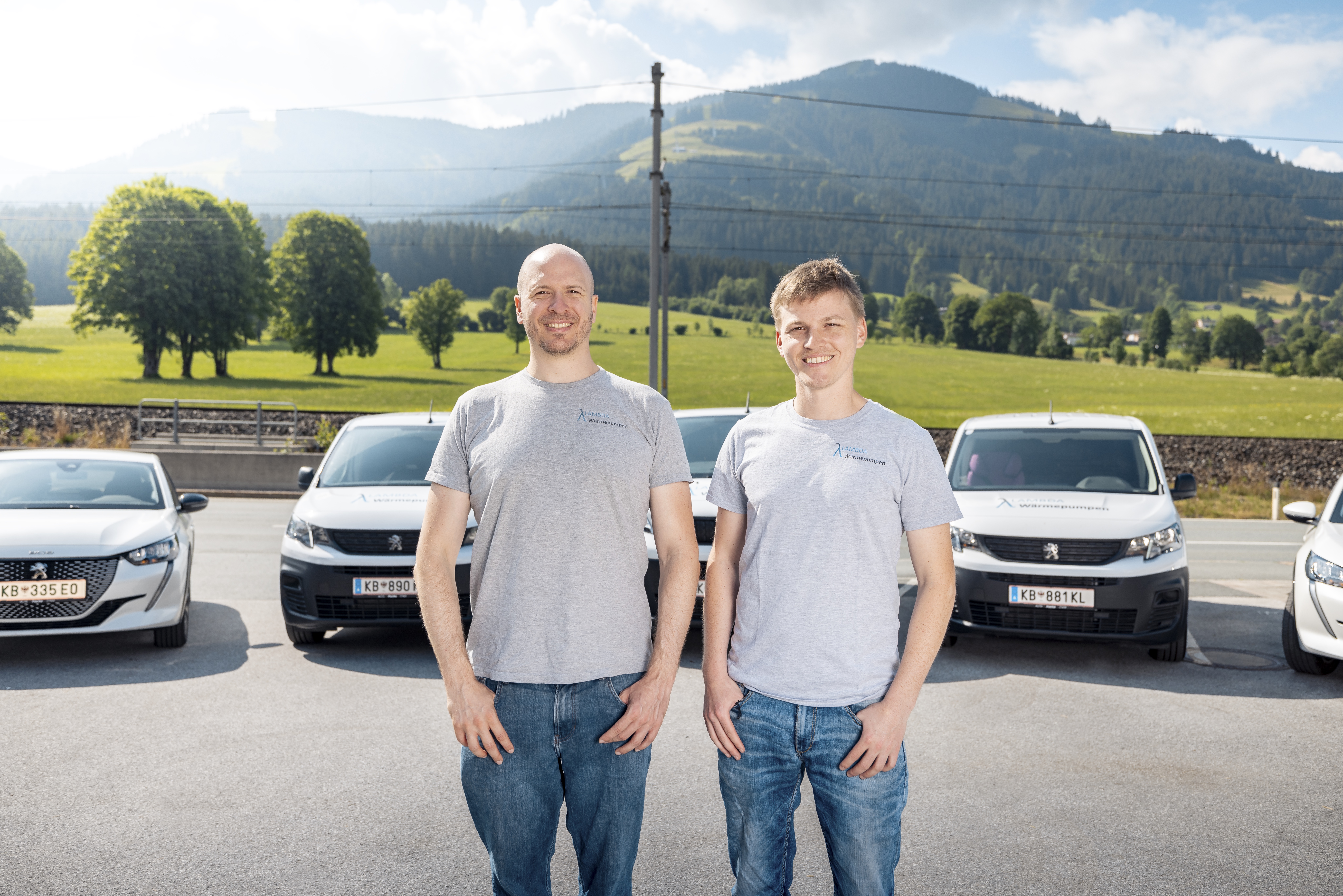Die beiden Gründer Florian Fuchs und Florian Entleitner (v.l.).