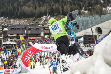 Im Zielbereich bei der Galzigbahn in St. Anton am Arlberg herrscht Jahr für Jahr großartige Stimmung.
