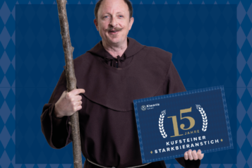 Mit Spannung erwartet wird die traditionell humorvolle Rede des Thierbergpaters Bruder Antonius alias Gunter Hölbl.