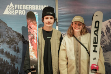 Valentin Rainer und Lena Kohler freuen sich auf den FWT-Stopp in Fieberbrunn – für ihn ein Heimrennen, für sie die Premiere am Wildseeloder.