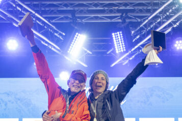 Gesamtwertung „Die weißen Rennen“: Siegerinnen

V. l. n. r.: Barbara Schulz, GER (2. Platz) und Alexandra Braun, GER (1. Platz)
