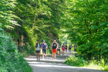 Insgesamt nahmen 1.200 Wander:innen und Läufer:innen am 55. Ebbser Koasamarsch teil. 