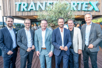 Politik und Wirtschaft im Dialog - v.l.n.r.: Ludwig Stepan, LA Sebastian Kolland, Mag. Manfred Kimmel, LA Georg Dornauer, Harald Höpperger, Dr. Johannes Linhart