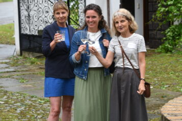 Esther Jennings, Euregio Inntal Geschäftsführung, Evi Bachmaier, Stellwerk18 und Birgit Seeholzer, Chiemgau GmbH
