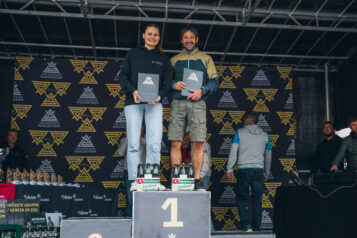 Siegerin und Sieger auf der 7 KM Strecke: Anna-Maria Mohr (AUT) und Harald Gunz (AUT) 