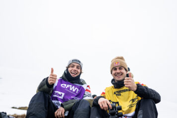Valentin Rainer (li.) und Max Hitzig (re.) stehen in den Startlöchern der FWT 2026.