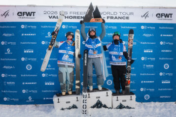 Ski Damen: Agostina Vietti (ARG) schrieb FWT-Geschichte und wurde in Val Thorens mit 77,33 Punkten die erste Argentinierin, die einen Stopp der Tour gewinnen konnte.