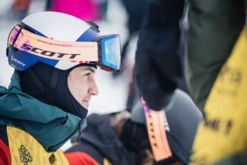 Max Hitzig ist auf der Lauer und momentan in der Gesamtwertung bei den Ski Herren auf Platz sechs.