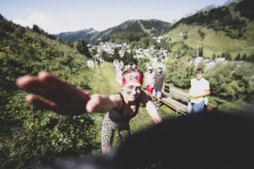 Gemeinsam ist auch der Arlberger Wadlbeisser zu bezwingen.

