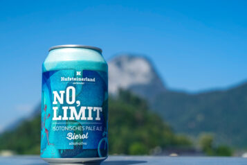 Mit dem eigens für den Kufsteinerland Radmarathon gebrauten isotonischen Pale Ale unterstützt Sponsor Bierol die Teilnehmer:innen auf genussvolle Weise.